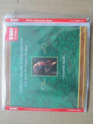 瑪塔·阿格里奇 盧加諾音樂節 現場版 3CD 簡裝 歐版 已拆