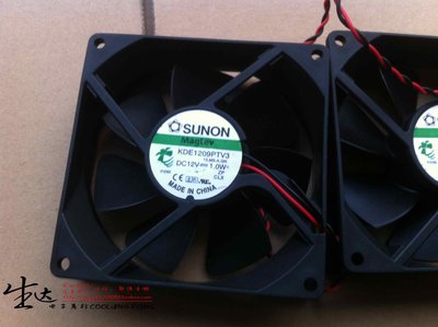 原裝SUNON 9025 9CM 12v 1.2W 磁懸浮 靜音 KDE1209PTV3 散熱風扇