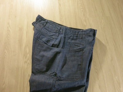 日本帶回 WASTE TWICE 畫家褲 寬版 牛仔褲 日本製 1元 一元起標 無底價