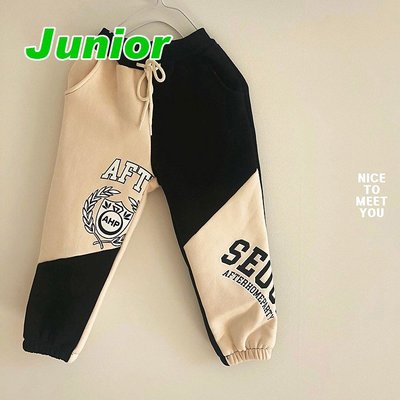 JS~JL ♥褲子(BLACK) NICE TO MEET YOU-2 22冬季 NIM221021-017『韓爸有衣韓國童裝』~預購