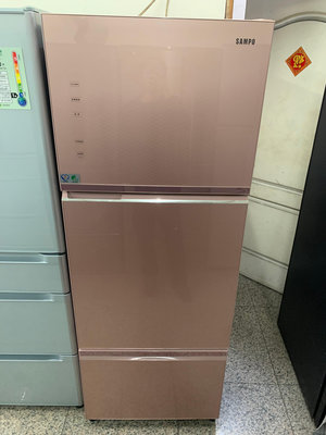 【小賴二手家電(冰箱 電視 洗衣機)】SAMPO聲寶455公升 變頻 三門電冰箱 賣場各種樣式齊全又便宜