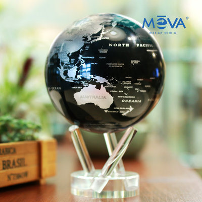 現貨熱銷-美國mova光能自轉地球儀磁懸浮永動儀創意禮品辦公室客廳裝飾擺件