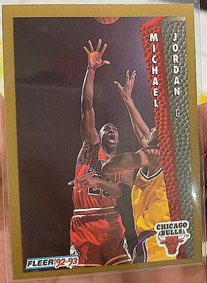 NBA 球員卡 Michael Jordan 1992-93 Fleer