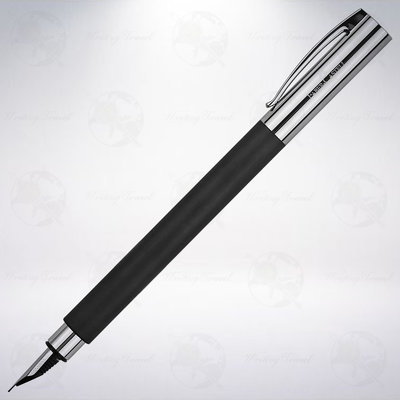 德國 輝柏 Faber-Castell Ambition 天然樹脂纖維鋼筆: 黑色