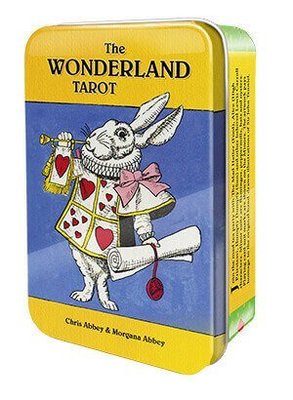 【預馨緣塔羅鋪】現貨正版愛麗絲夢遊仙境鐵盒版塔羅牌The Wonderland Tarot in a Tin(78張)
