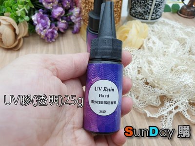 [SunDay購] UV膠25g 水晶指甲 水晶滴膠 (需配合UV燈管或LED燈使用)
