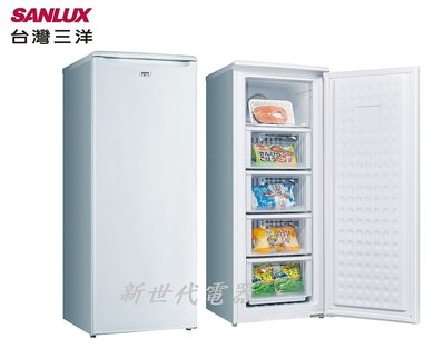 **新世代電器**請先詢價 SANLUX台灣三洋 125公升單門直立式冷凍櫃 SCR-125F