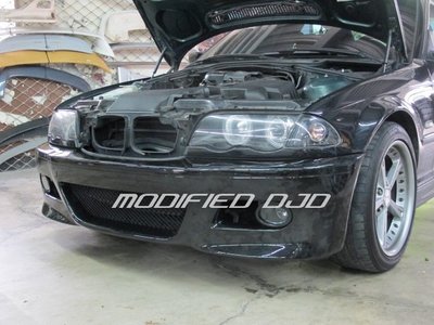 DJD 16 BM-H0525 BMW 寶馬 E46 M3型  PP塑膠前保桿含霧燈4900 PP材質 {BMW俱樂部}