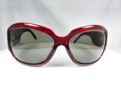 『逢甲眼鏡』BURBERRY 太陽眼鏡 全新正品 酒紅色膠框 深灰色鏡片 方框 【B4035 3033/3】