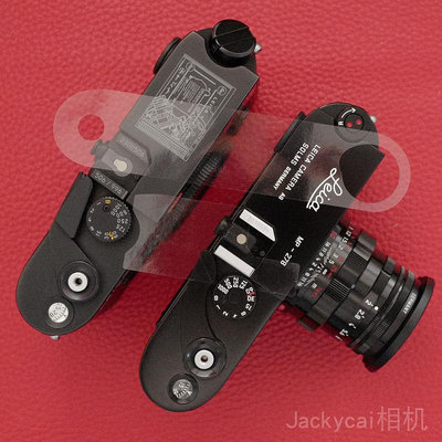 Leica徠卡M2/M3/M4//M6/M7/MP/MA膠片機機身頂部和底部保護貼膜