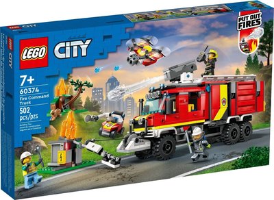 (STH)2023年 LEGO 樂高 CITY 城市系列 - 消防指揮車 60374