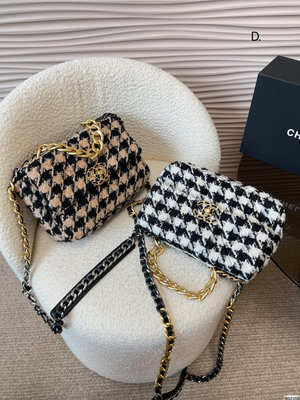 【二手包包】香奈兒Chanel19bag高級感滿滿 經典中的經典 任何搭配都可輕松駕馭 尺寸：25 16NO207918