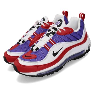 POMELO柚 Nike Wmns Air Max 98 女鞋 紫紅 氣墊 復古慢跑鞋 AH6799-501
