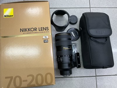 [保固一年] [高雄明豐] Nikon AF-S 70-200mm f2.8 G VR ii 小黑六 [E0730]