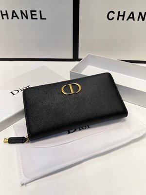 【皮皮購】 新款 裏外頭層牛皮打造 Dior火爆版火爆版單拉小手包 禮盒 男女同款