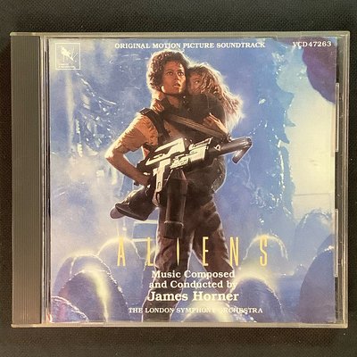 香港CD聖經/異形2 Aliens 影原聲帶 James Horner詹姆斯霍納/配樂 1986年美國版長城碼無ifpi