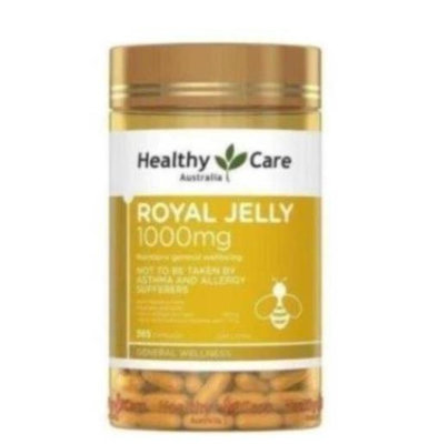 聚美優選  澳洲 Healthy Care Royal Jelly 蜂王乳膠囊1000mg 365顆入