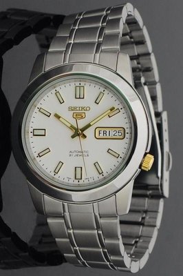 SEIKO錶 精工錶盾牌5號 自動錶. 標準紳士機械錶(SNKK07K1) (SNK381K1)(SNK381)
