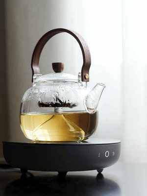 九土小坐知爐家用茶壺電陶爐燒水泡茶鐵壺煮茶器具小型泡茶爐~小滿良造館
