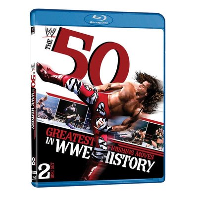 [美國瘋潮]正版WWE 50 Greatest Finishing Moves Blu-Ray 巨星終結技精選藍光DVD