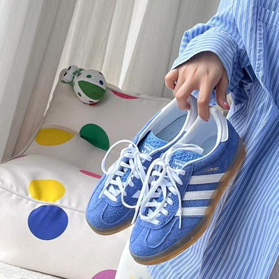 Adidas Originals Gazelle lndoor 白藍 白黃 紅白 淺藍 女款板鞋 HQ8717