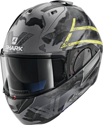 大頭佛の SHARK EVO-ONE2 SKULD MAT 可掀式安全帽 / 可樂帽
