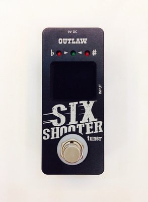 立昇樂器 OUTLAW EFFECTS SIX SHOOTER 加拿大效果器 單顆調音器 公司貨