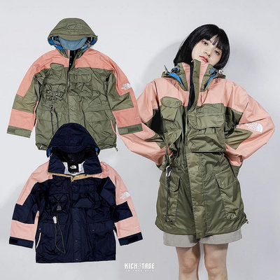 THE NORTH FACE UE 北臉 雙層帽子 多口袋防水衝鋒衣【NF0A7QPS7D6】【NF0A7QPSRG1】【雅妤潮鞋】