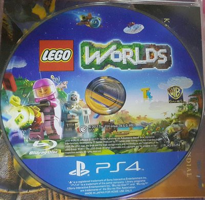 PS4 GAME--樂高世界LEGO WORLDS ~ 2手