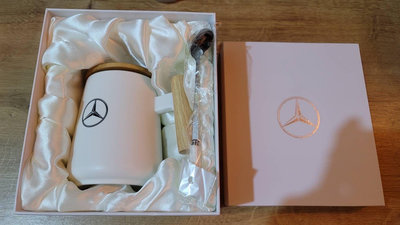 Mercedes-Benz 賓士原廠馬克杯禮盒組 馬克杯