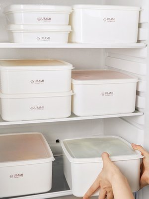 日本家用冰箱母乳冷凍保鮮盒食物食品密封盒塑料水果可冷藏收納盒~特價
