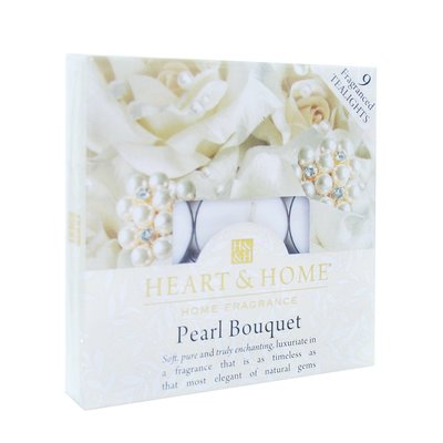 ☆YOYO小棧☆ HEART & HOME 9入茶蠟組 (11g*9) -Pearl Bouquet 珍珠花束