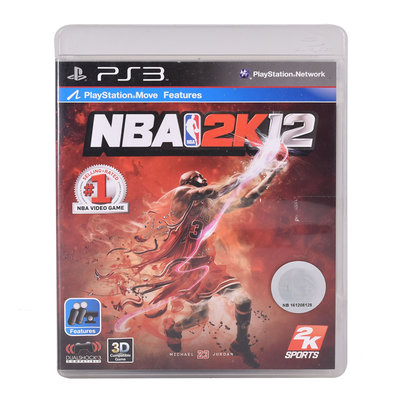 金卡價238 二手 PS3 NBA 2K12遊戲片 610500000210 01
