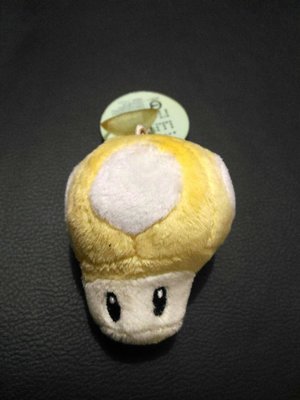 【0371】絨毛玩偶 娃娃  吊飾 蘑菇 二手