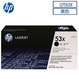 HP 原廠 Q7553X 53X 黑 適用：HP LaserJet P2015/P2014/M2727mfp