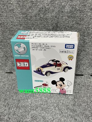 特仕車 米奇老爺車(透明屋頂) 迪士尼小汽車 TOMICA 日本TAKARATOMY
