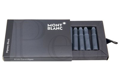 【Pen筆】德國 Mont Blanc萬寶龍 8入卡水 黑.藍.藍黑