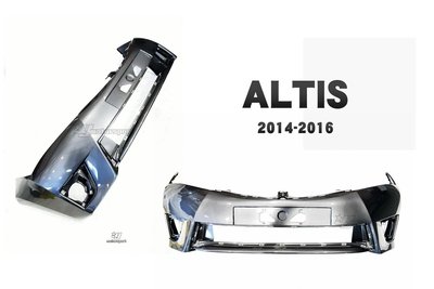 小傑車燈-全新 ALTIS 11代 14 15 16 年 原廠樣式 前保桿 前大包 含烤漆 特殊色除外