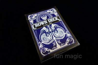 [fun magic] crown deck 皇冠撲克牌 藍色皇冠撲克牌 blue crown deck
