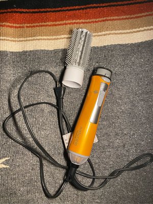 日本 TESCOM TIC320 負離子 整髮器 梳子 吹風機 美髮 naturam 橘色