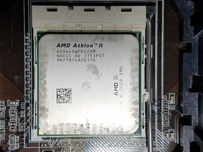 Athlon IIX4 645四核處理器+華碩M4A78LT-M-CM1730主機板+DR3 4G記憶體〈附風扇與擋板〉
