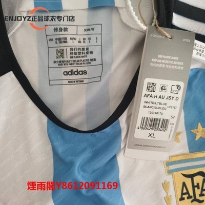 特賣-球服卡塔爾世界杯阿根廷主場10號梅西球員版球衣足球服正品HF2157