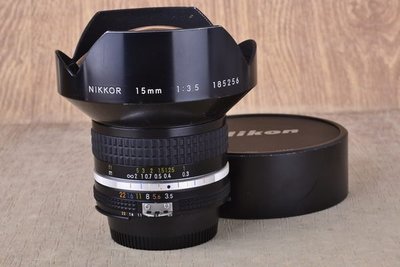 【高雄品光攝影】NIKON Ais 15mm F3.5 15/3.5  超廣角 經典老鏡 稀有銘鏡 #35749