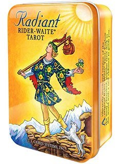 【預馨緣塔羅鋪】現貨正版粉彩偉特塔羅牌鐵盒版Radiant Rider-Waite in a Tin(附中文)專業組