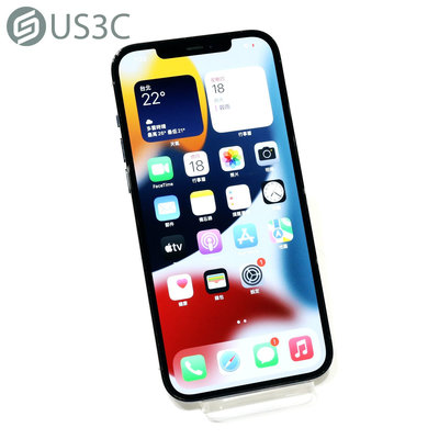 【US3C-台中店】【一元起標】台灣公司貨 Apple iPhone 12 Pro Max 256G 太平洋藍色 6.7吋 全螢幕OLED 二手5G手機
