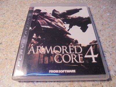 PS3 機戰傭兵4 Armored Core 4 日文版 直購價600元 桃園《蝦米小鋪》