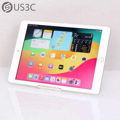 【US3C-高雄店】台灣公司貨 Apple iPad 6 第六代 32G WiFi版 9.7吋 銀色 Touch ID 指紋辨識 UCare延長保固3個月