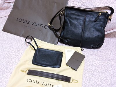 有保單 專櫃真品 LV 路易威登 Louis Vuitton 3way 雷射洞洞肩背包 斜背包 手提包  M94035