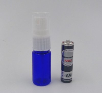 【現貨馬上寄出】10ml可以裝ASEA水酒精消毒水的不透光藍色噴瓶。迷你噴霧瓶分裝瓶。可裝75%酒精小巧攜帶方便
