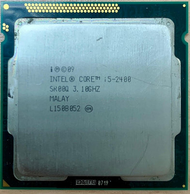 Intel Core i5-2400 處理器 LGA1155 附原廠風扇
